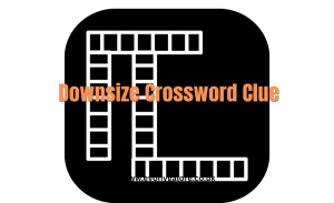 Downsize Crossword Clue